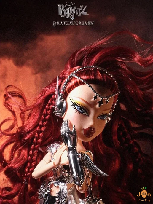BRATZ кукла братц Юбилейная с аксессуарами Bratzaversary 2026 Gaia, серый, фото 8