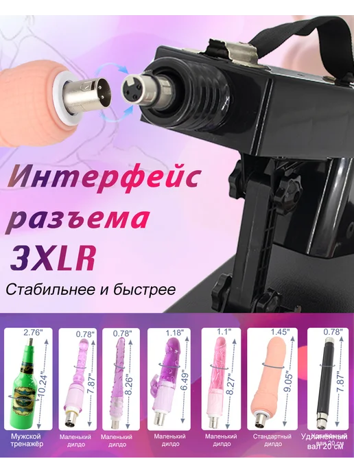 Fredorch Секс машина с аксессуарами, Комбинация секс-машин, фото 2