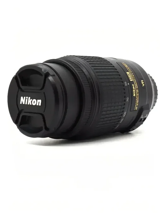 nikon Объектив 55-300mm f 4.5-5.6G ED DX VR AF-S, черный, фото 5