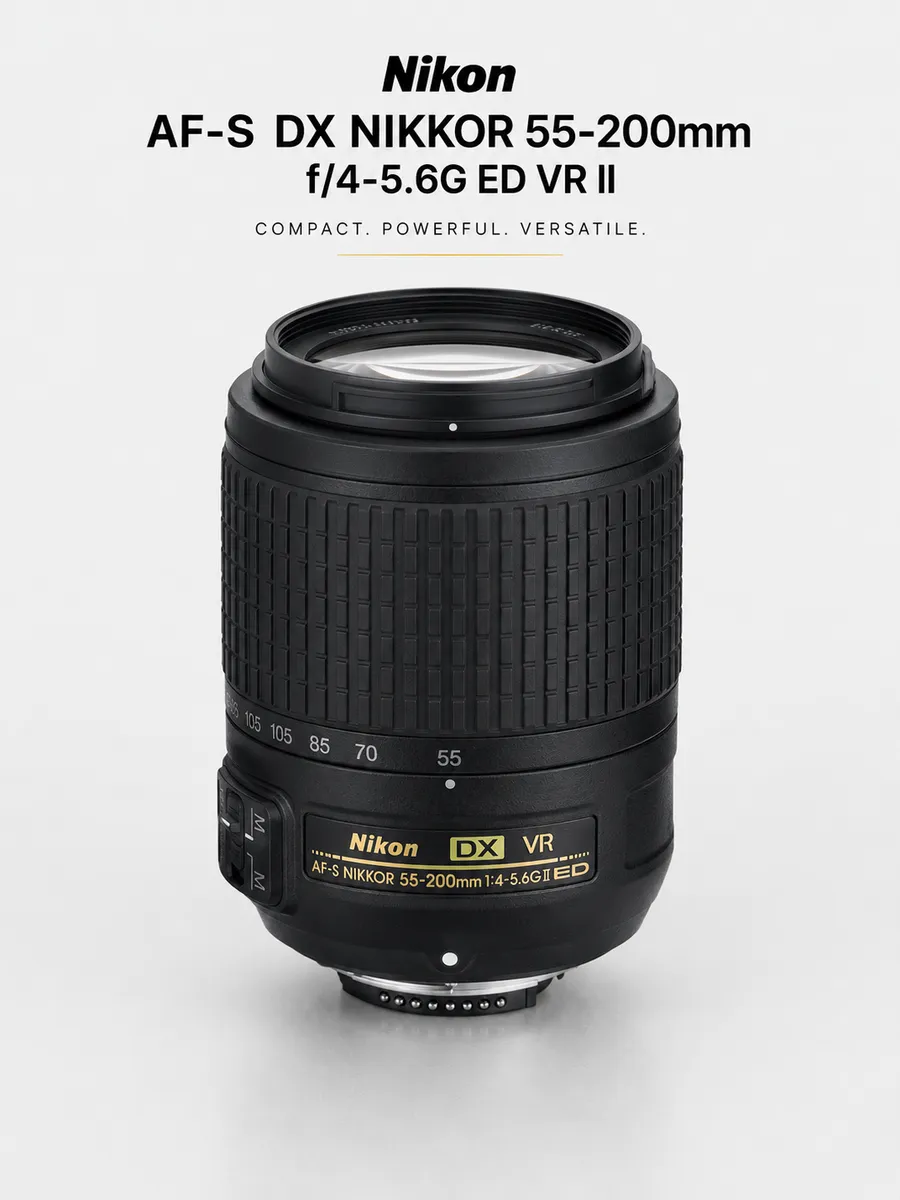 Объектив Nikon 55-200mm f/4-5.6 G IF-ED VR DX