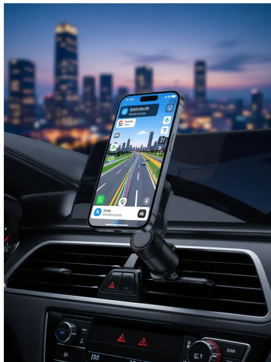 Держатель автомобильный для смартфона магнитный H74