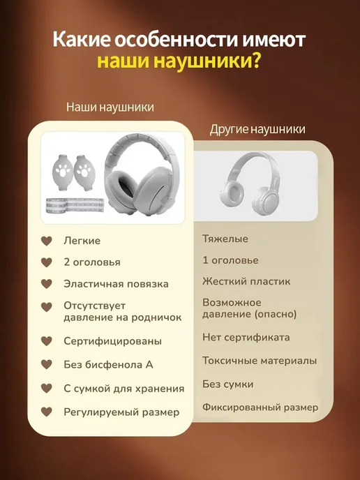 шумоподавляющие наушники для младенцев, серый, фото 4