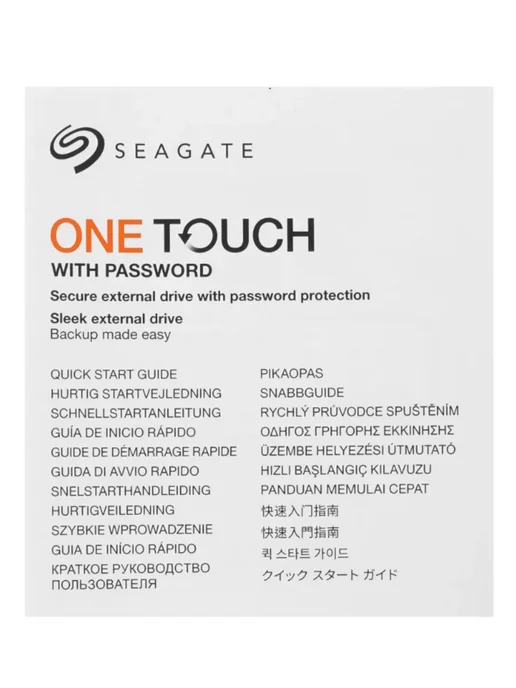 seagate 4 ТБ Внешний жёсткий диск HDD One Touch, 4 ТБ, фото 6