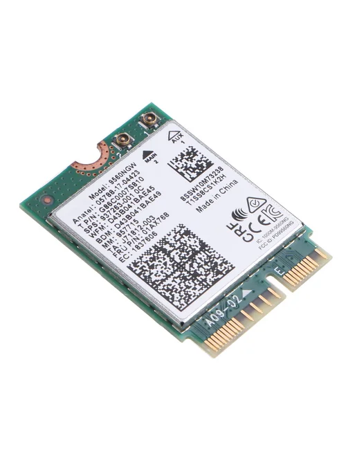 Wi-Fi адаптер Intel 9560 M.2 с антеннами, вариант, фото 2