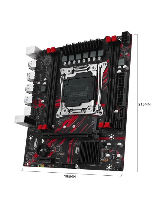 MAHCINIST Комплект материнской платы x99 PR8 Xeon 2678 v3 16 ГБ DDR3, 16 ГБ, фото 2