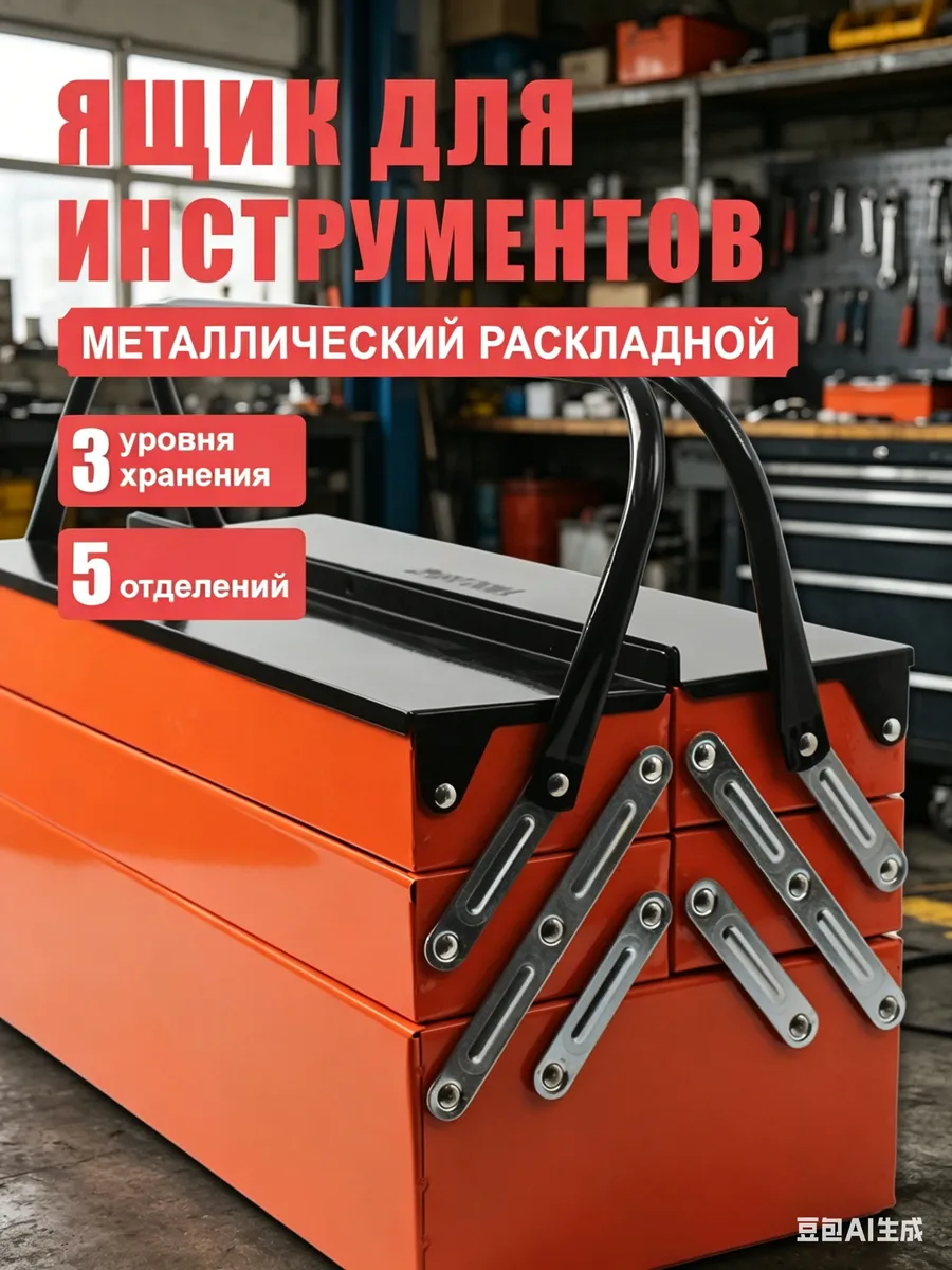 Ящик для инструментов металлический