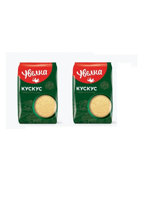 Увелка Крупа Кускус 450 гр. 2 шт, 450 г, 2 шт