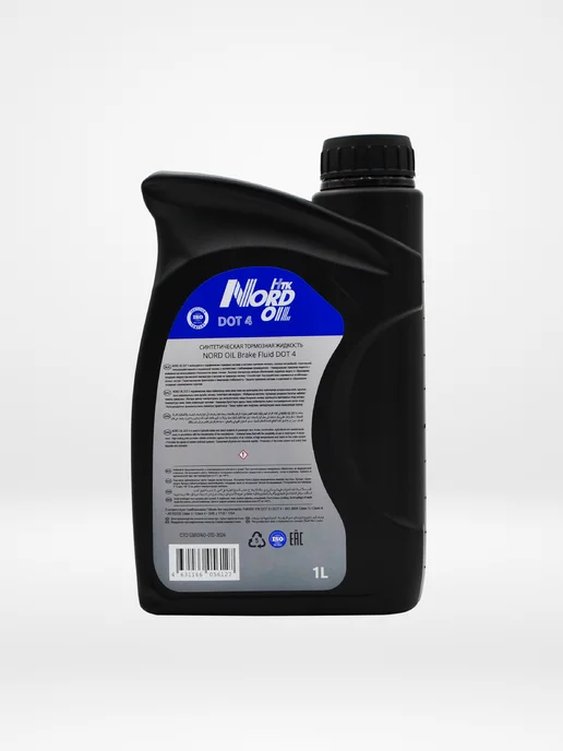 НТК NORD OIL Тормозная жидкость DOT 4 1л, 1 л, фото 6