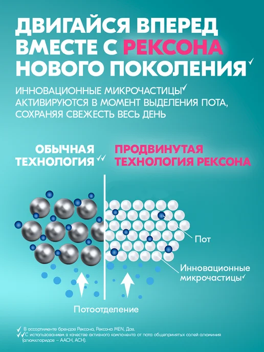 РЕКСОНА Дезодорант женский спрей от пота и запаха подмышек 200 мл, 200 мл, фото 5
