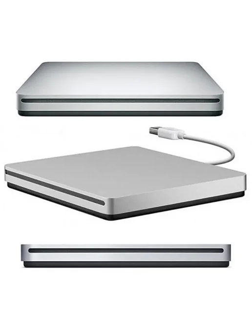 USB CD-RW внешний привод для MacBook iMac ноутбук, вариант, фото 5