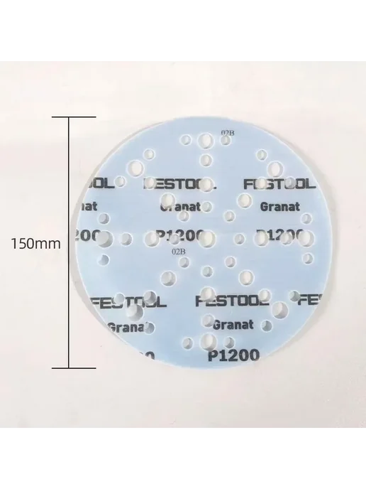 Шлифлист FESTOOL Гранат 17 отв. 150мм P80 Kraftool, вариант