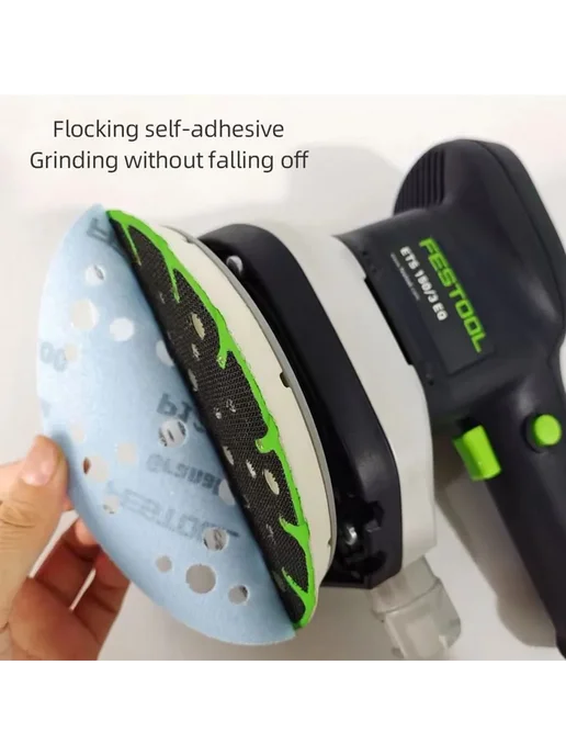 Шлифлист FESTOOL Гранат 17 отв. 150мм P80 Kraftool, вариант, фото 7