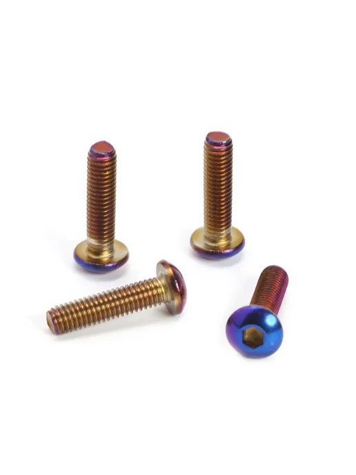 6 шт болты для руля автомобиля Burnt Titanium M5x20, 5x20, 6 шт, фото 7