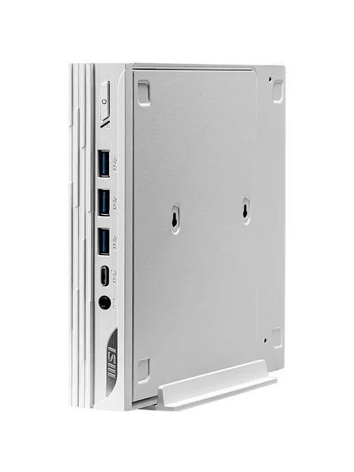 MSI Неттоп Pro DP10 13M-025BRU i5, Iris Xe Graphics, Без ОС, белый, фото 2
