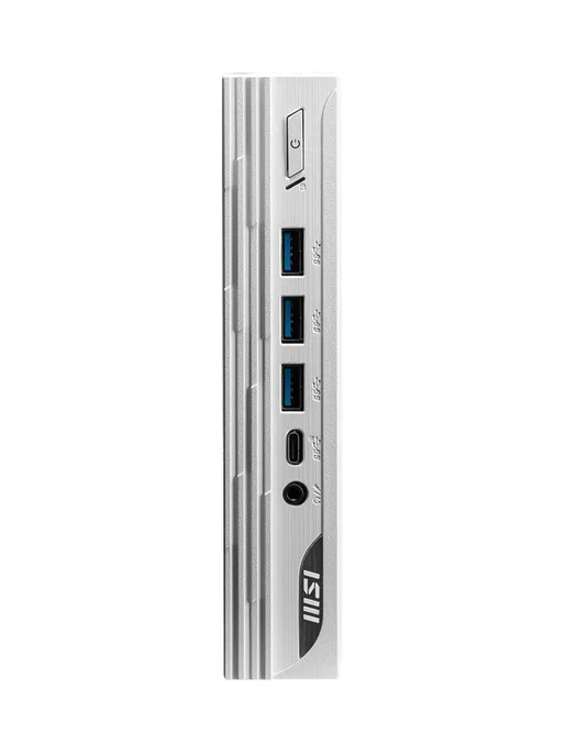 MSI Неттоп Pro DP10 13M-025BRU i5, Iris Xe Graphics, Без ОС, белый, фото 6