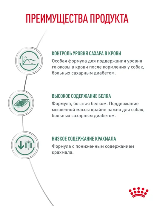 Сухой корм Royal canin Диабетический Diabetic для собак, 12 кг, фото 3