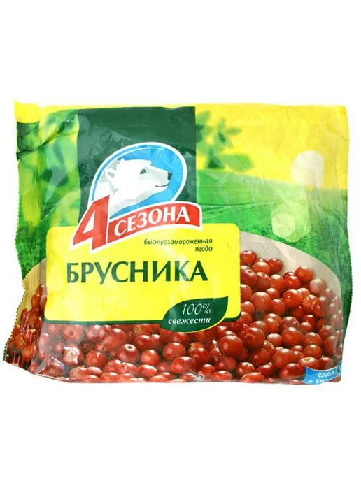 4 Сезона Брусника 300 гр, 300 г