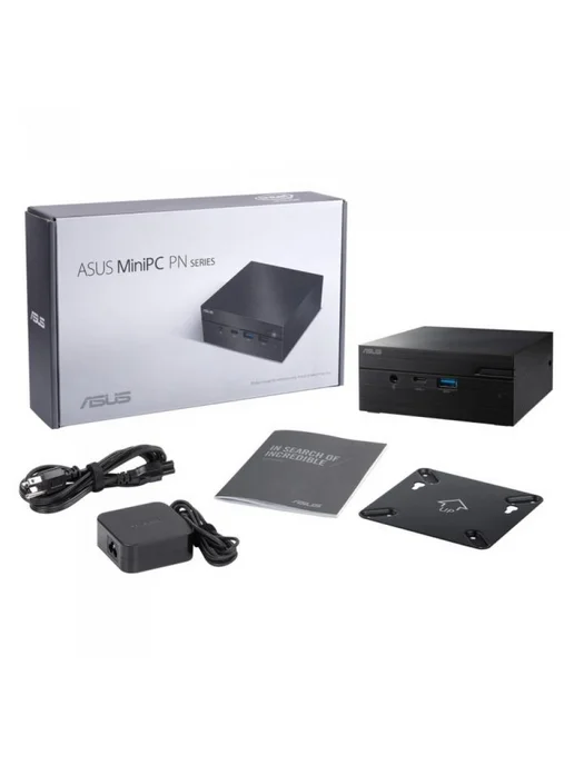 Платформа Asus PN41-BBC081MV (Celeron N4505 2 ГГц, 2xDDR4 SO-DIMM, M.2 / 2.5" Drive, Intel UHD Graphics, noOS) (90MR00IA-M00810), черный, фото 3