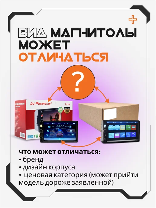 AkulaPlay Магнитола для автомобиля 2din 7 дюймов android, в упаковке 600 г, фото 2