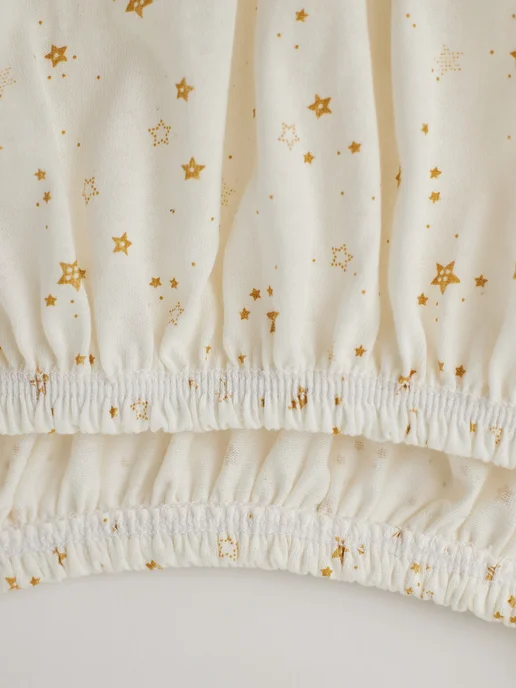 Тайсёнок Простыня чехол на кокон для новорожденных 70х40х20 Голубой, 70x40x20 см, фото 8