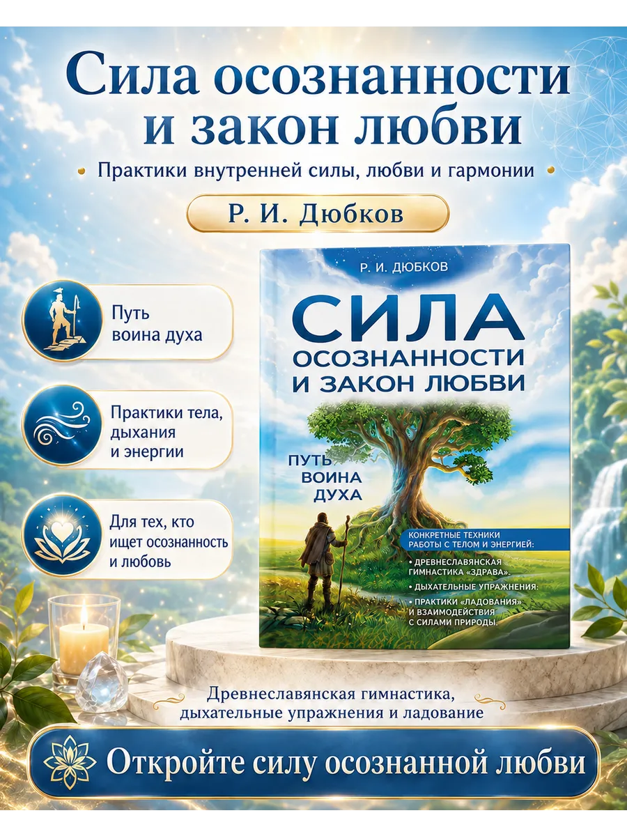 Сила осознанности и закон любви. Путь воина духа