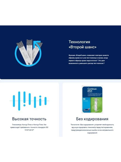 Contour Глюкометр Контур Плюс с ручкой, черный, фото 3