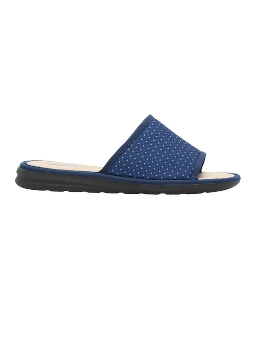 AXA shoes Тапочки домашние открытые дышащие, синий, фото 5
