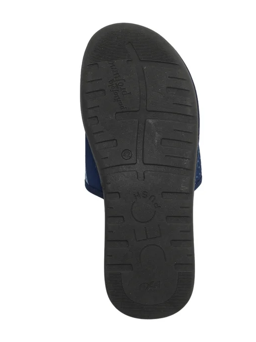 AXA shoes Тапочки домашние открытые дышащие, синий, фото 8