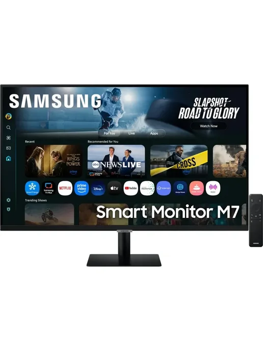 Samsung Монитор LS32FM702UIXCI 32" VA 4K черный, черный, фото 5