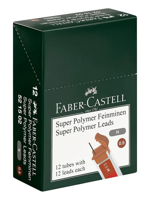 24шт. Грифели для механических карандашей Polymer 12шт, 24 шт, 12 шт, фото 3