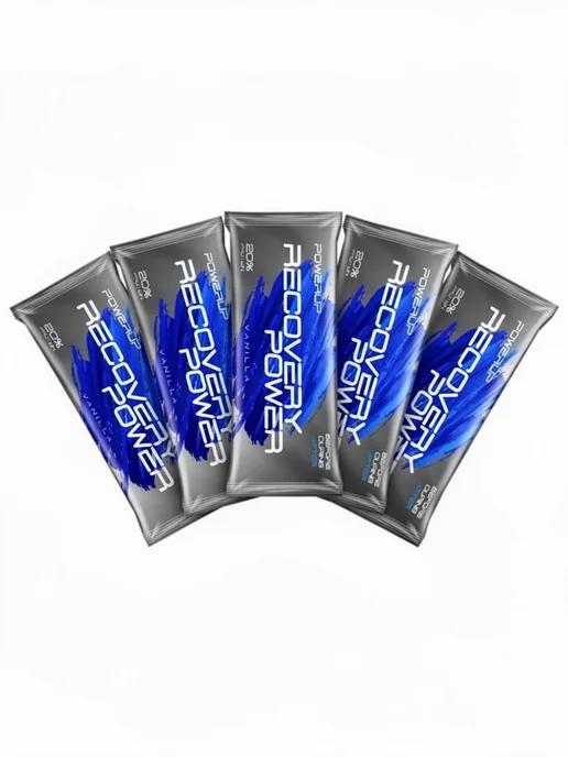 POWERUP Протеиновые батончики Recovery Power 40 г ваниль, 40 г, фото 2
