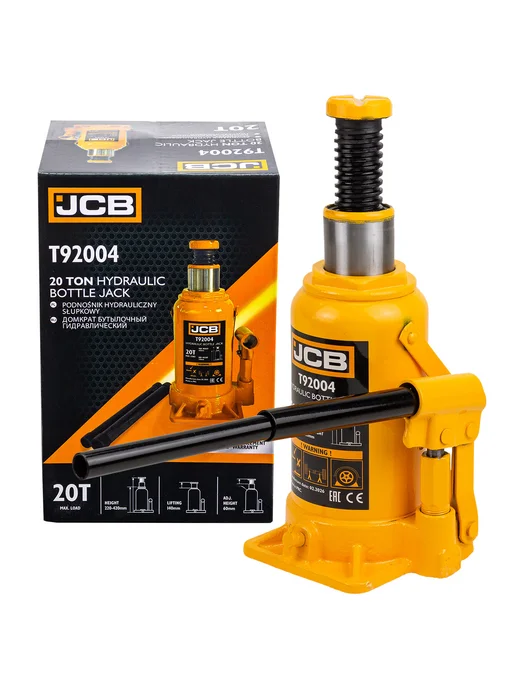 JCB Гидравлический домкрат бутылочный 20 т, 220-420 мм, вариант, фото 4