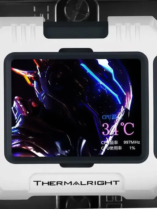 Thermalright Система водяного охлаждения Frozen Warframe 360 X WHITE, белый, фото 7