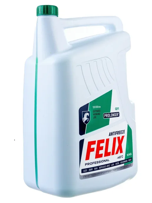 FELIX Антифриз зеленый Феликс G-11 10 кг, 10 кг, фото 4