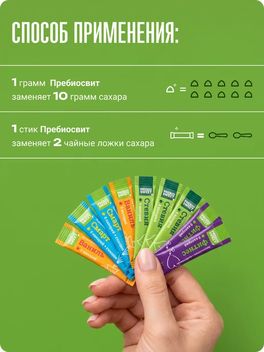 Пребиосвит Сахарозаменитель Фитнес (Fit nes) 300г без привкуса, 50 шт, фото 6