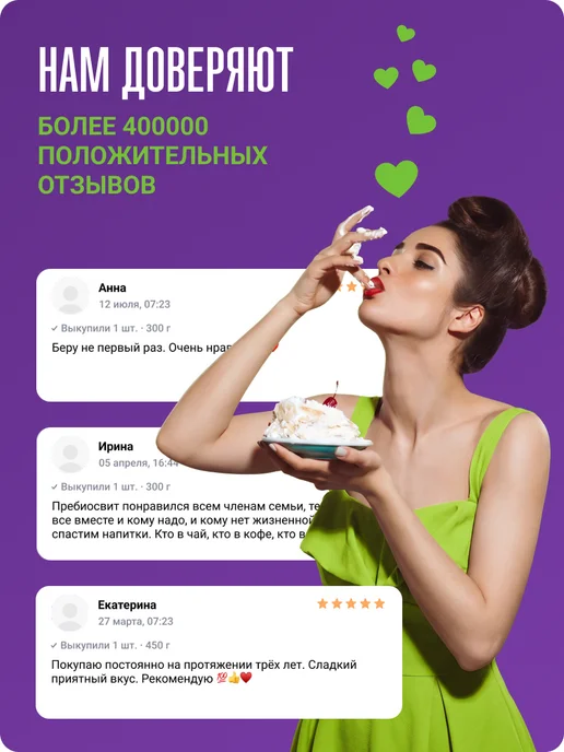 Пребиосвит Сахарозаменитель Фитнес (Fit nes) 300г без привкуса, 50 шт, фото 8