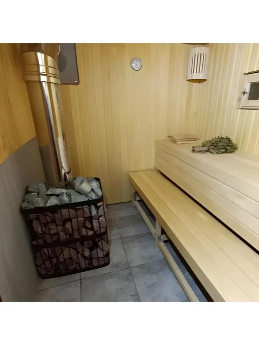 Полок для бани, сорт А, Липа 26х90х2700 мм, Липа 26х90х3000, фото 3
