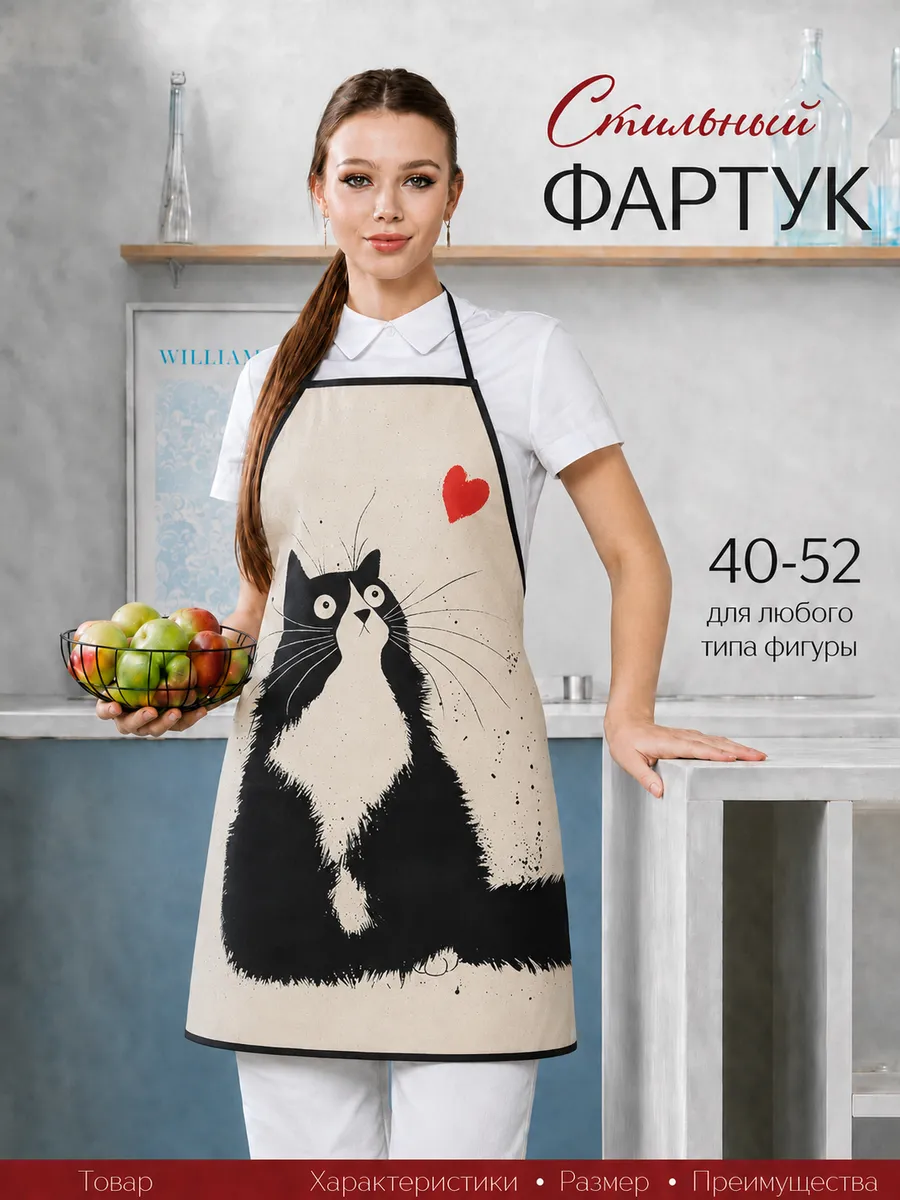 Фартук кухонный непромокаемый