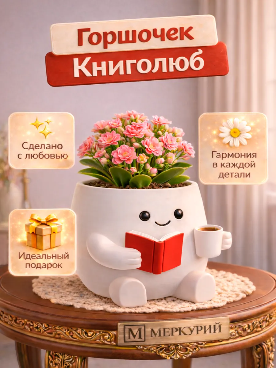 Горшок для цветов кактусов алое и суккулентов