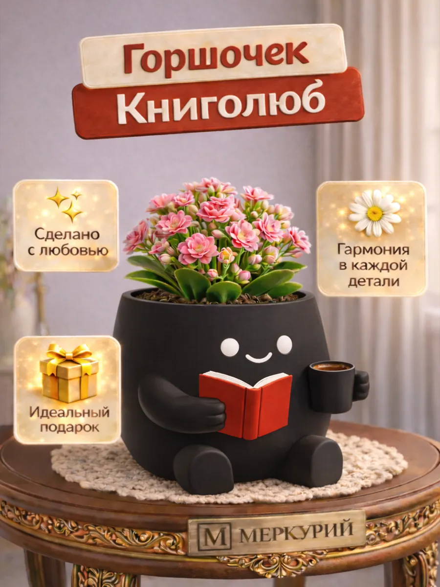 Горшок для цветов кактусов алое и суккулентов