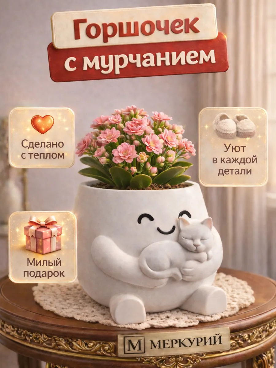 Горшок для цветов кактусов алое и суккулентов