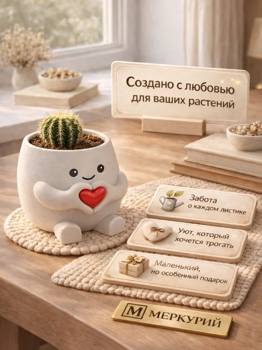 Горшок для цветов кактусов алое и суккулентов, вариант, фото 3