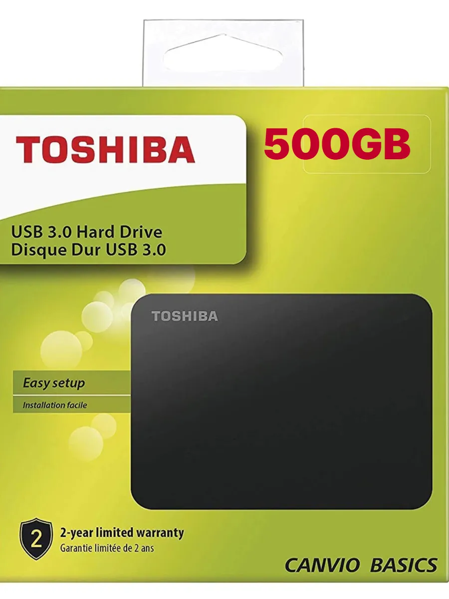 500GB внешний жесткий диск 2.5