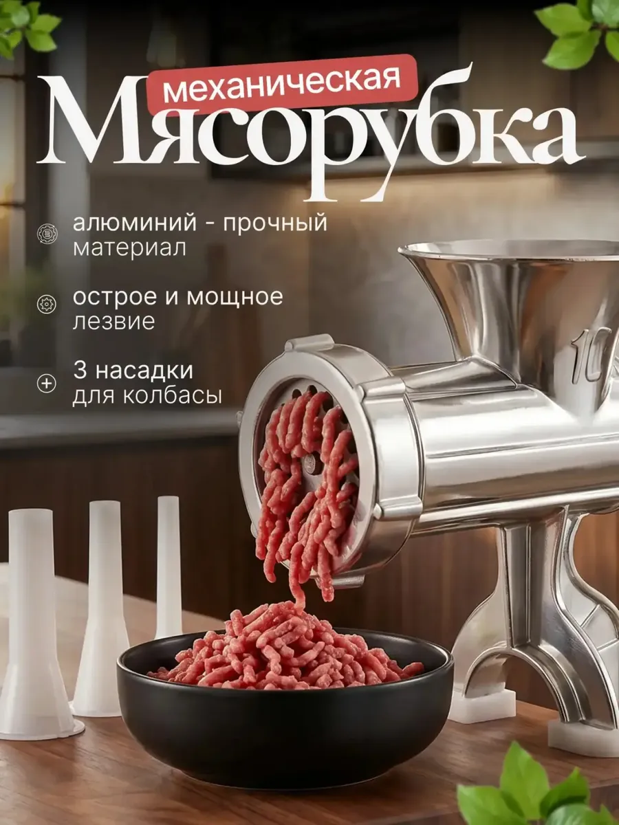 Мясорубка ручная