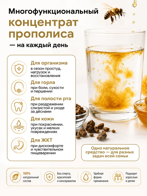 Концентрат прополиса 30%, вариант, фото 4