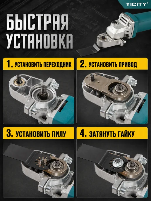 Реноватор насадка на болгарку, Подходящая модель 115-125 мм, вариант, фото 8