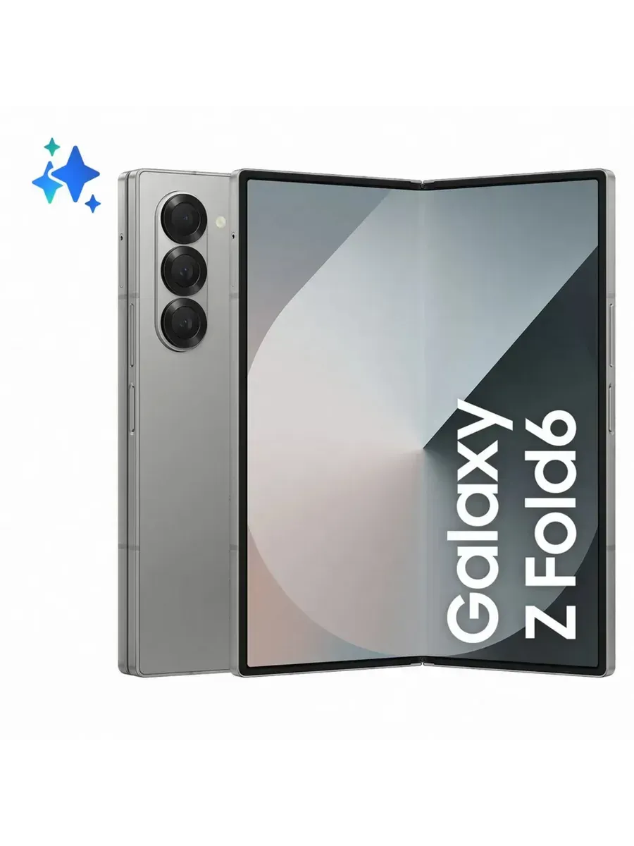 Складной смартфон Samsung Galaxy Z Fold 6 с большим экраном