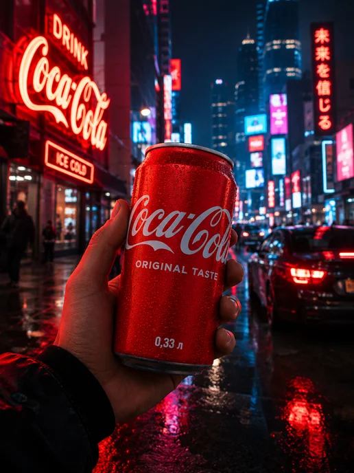 Coca-Cola Напиток Classic 12 штук по 330 мл Кока-кола Ж Б, 330 мл, фото 2