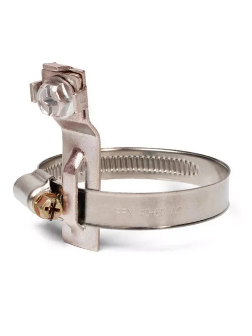 Fortisflex Хомут заземления УХЗ (INOX) (40-60) W2 (83245) 1 шт, 2 шт, фото 2