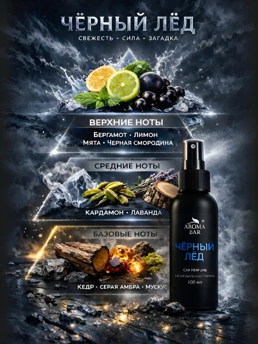 Aroma Bar Ароматизатор автомобильный в машину автопарфюм 100 мл, 100 мл, фото 2